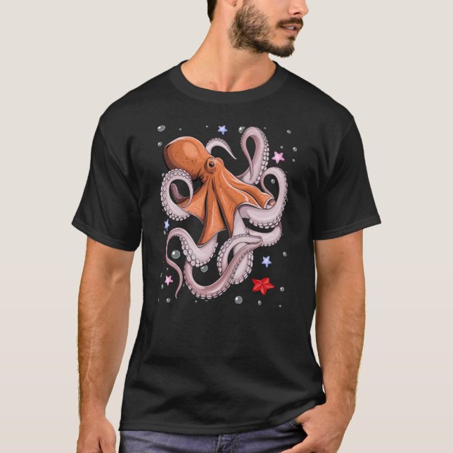 Octopus for Men Women Boys Girls Kids T-Shirt (Front)