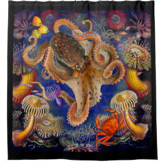 Octopus Garden Sower Curtain