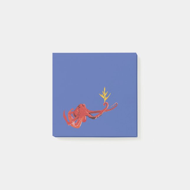 Octopus Gentleman Post-it Notes (Front)
