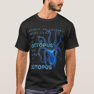 Octopus Giant Squid Cute Gift Marine Biology T-Shirt