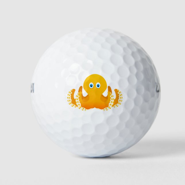 Octopus Golf Balls (Front)