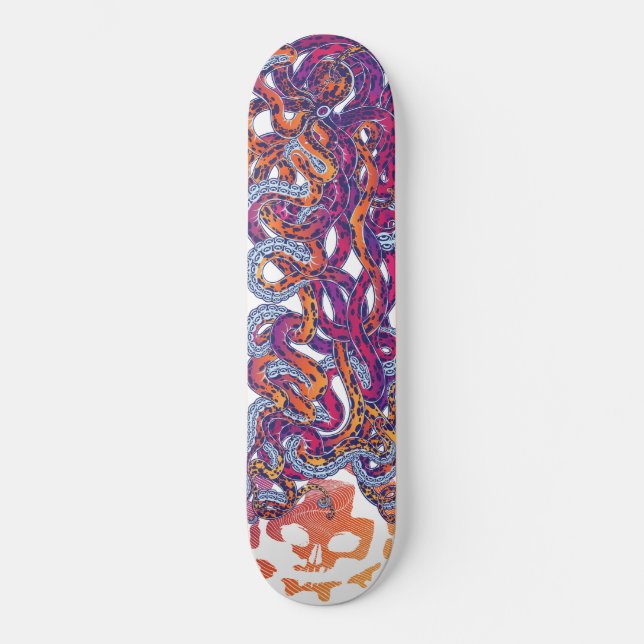 Octopus Graffiti Skateboard (Front)