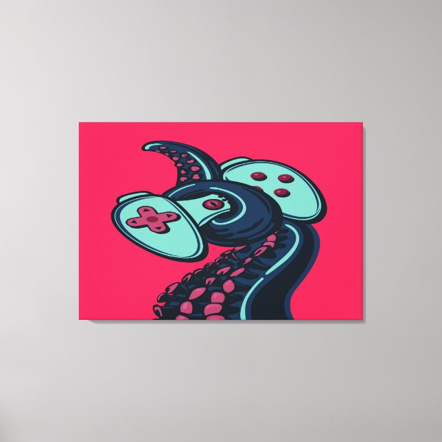 Octopus Hand  Canvas Print (Front)