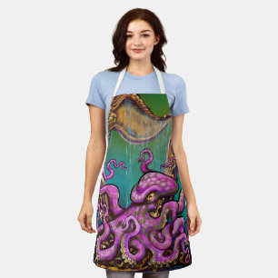Octopus Harp Apron