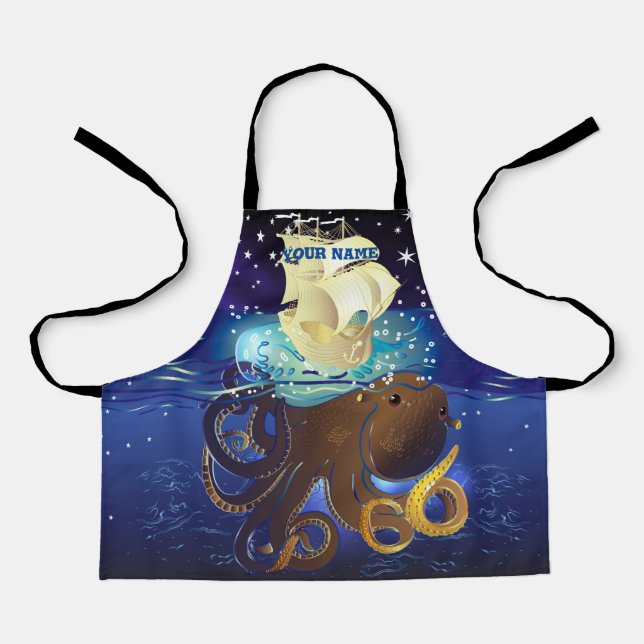 Octopus Huge and Caravella Apron (Front)