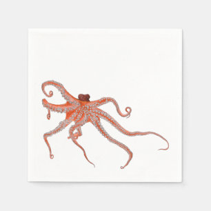 Octopus Hugs Napkin