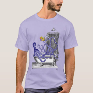 Octopus in Bath 2 T-Shirt
