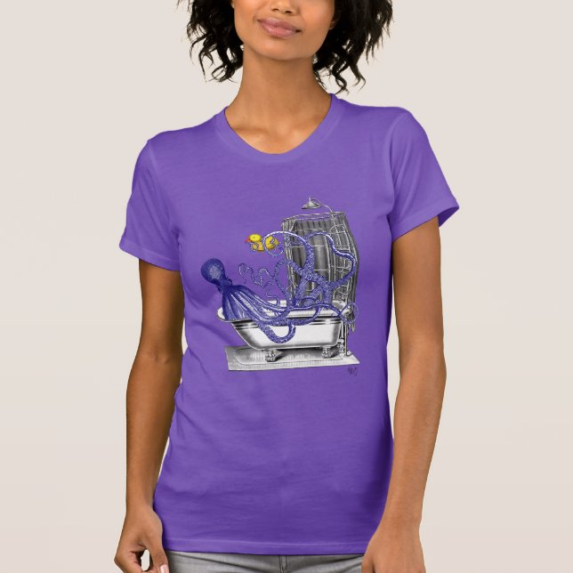 Octopus in Bath 2 T-Shirt (Front)