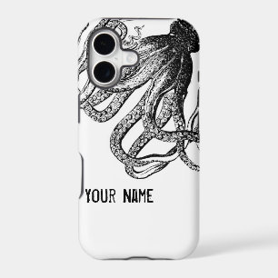 Octopus in Black and White