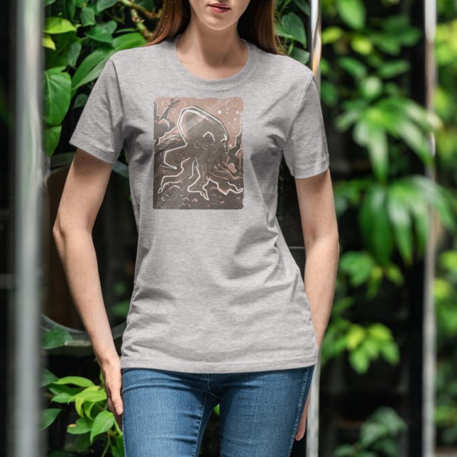 Octopus In Coral Reef T-Shirt (Creator Uploaded)
