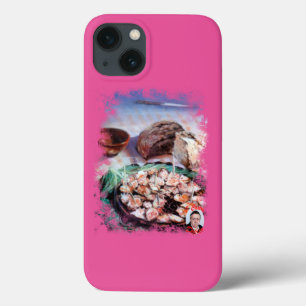 Octopus in Galician/Polbo á feira/Galician octopu iPhone 13 Case