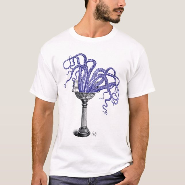 Octopus in Sink T-Shirt (Front)