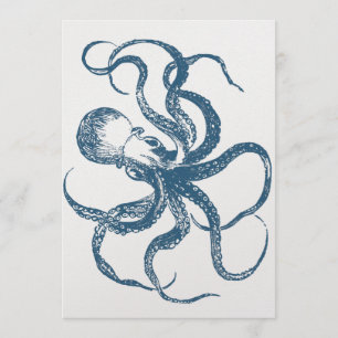Octopus Invitation