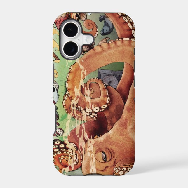 Octopus iPhone Case (Back)