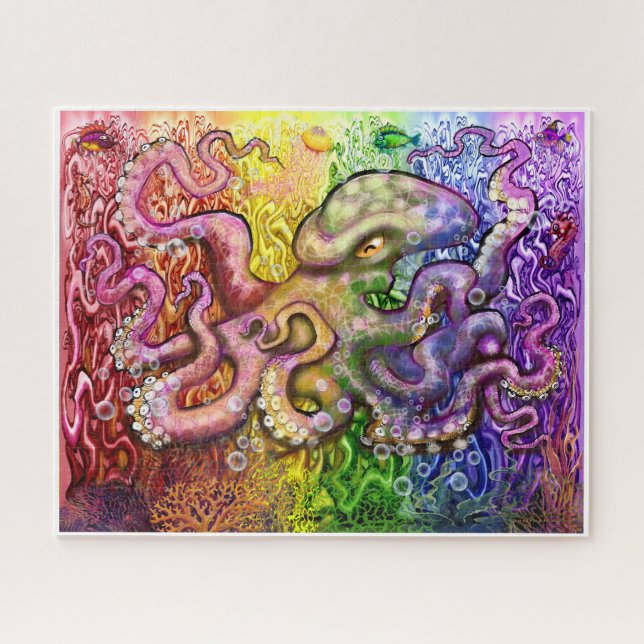 Octopus Jigsaw Puzzle (Horizontal)