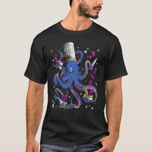 Octopus Kalmar Octopus Kitchen Chef T-Shirt
