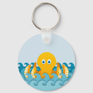 Octopus Key Ring