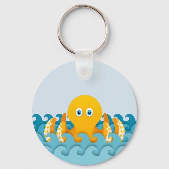 Octopus Key Ring (Front)