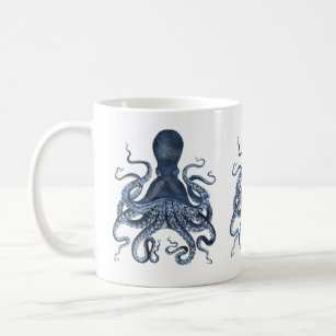 Octopus Kraken Nautical Ocean Sea Marine Coffee Mug