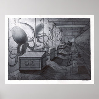 Octopus Lab Ride Print