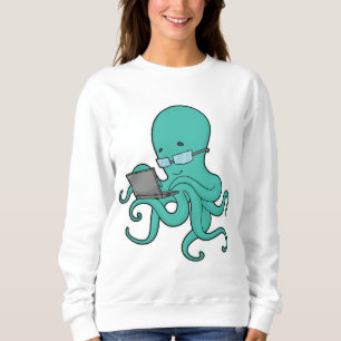 Octopus Laptop Sweatshirt