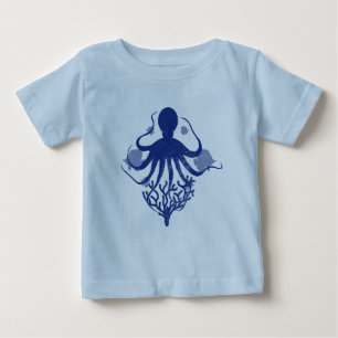 Octopus (light background) baby T-Shirt