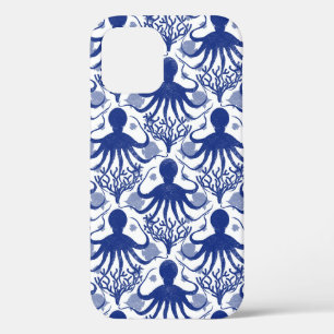 Octopus (light background) iPhone 12 case
