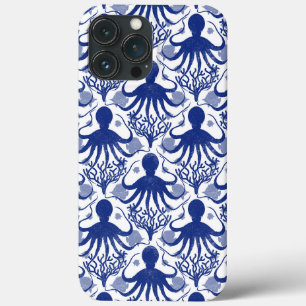 Octopus (light background) iPhone 13 pro max case
