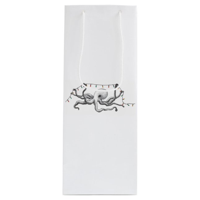 Octopus & Lights Gift Bag (Front)