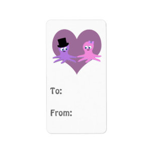 Octopus Love Label