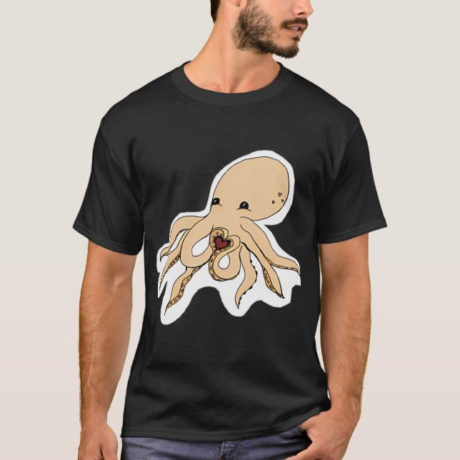 Octopus love T-Shirt (Front)