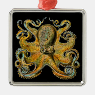 Octopus Metal Tree Decoration