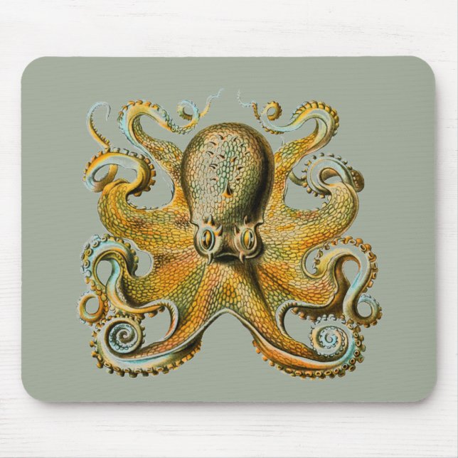 Octopus Mouse Mat (Front)