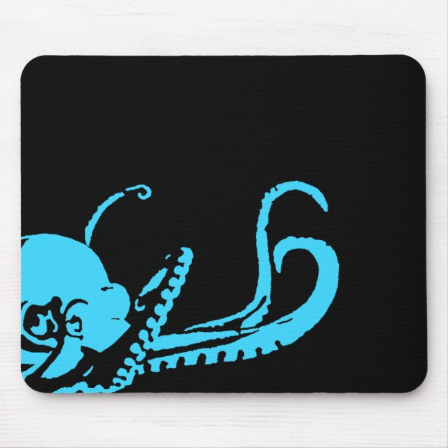 Octopus Mouse Mat (Front)
