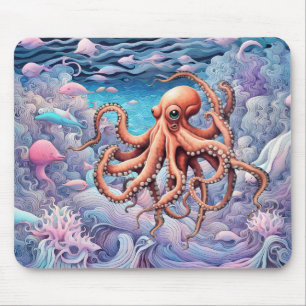 Octopus Mouse Mat