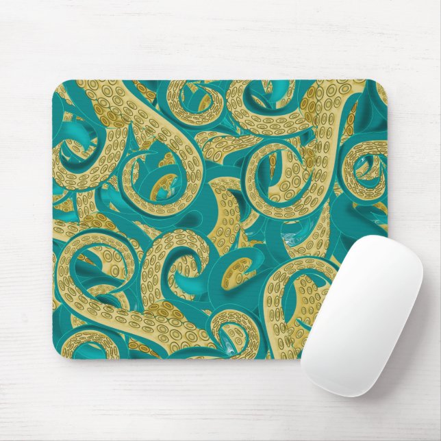 Octopus Mouse Pad (With Mouse)