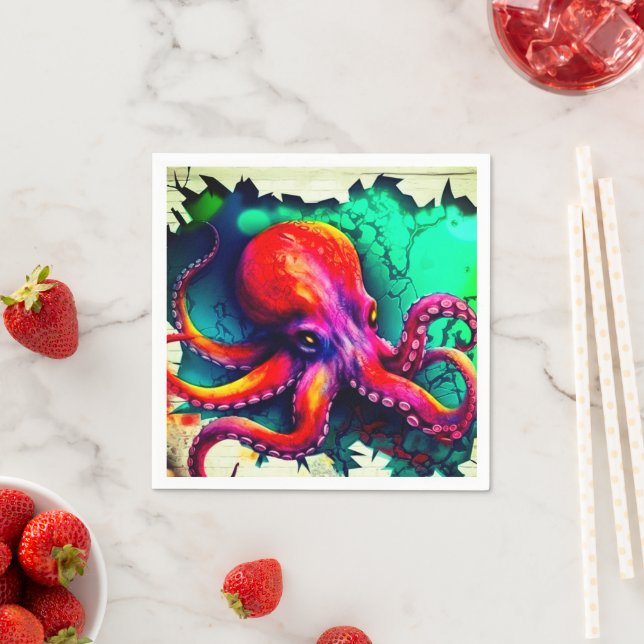 Octopus  napkin (Insitu)