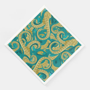 Octopus Napkins Tentalies Modern Design