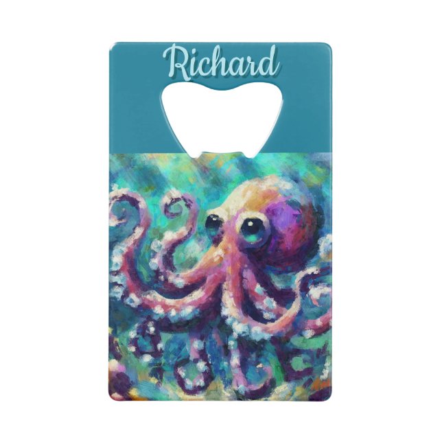 Octopus Nautical Beach Coastal Personalised (Front)