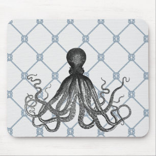 Octopus  - Nautical Mouse Mat