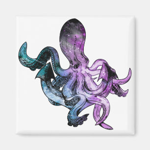 Octopus neon magnet