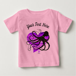 Octopus on Lavender ❤ - Tutu Bodysuit