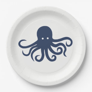 Octopus Paper Plates
