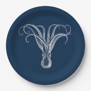 octopus paper plates