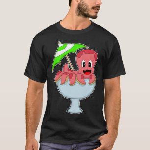 Octopus Party Cocktail umbrella T-Shirt