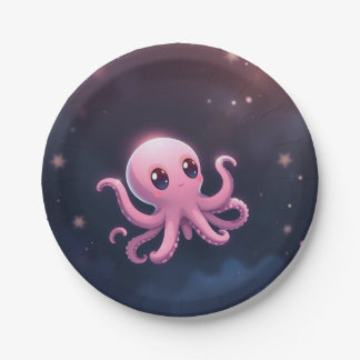 Octopus party plate