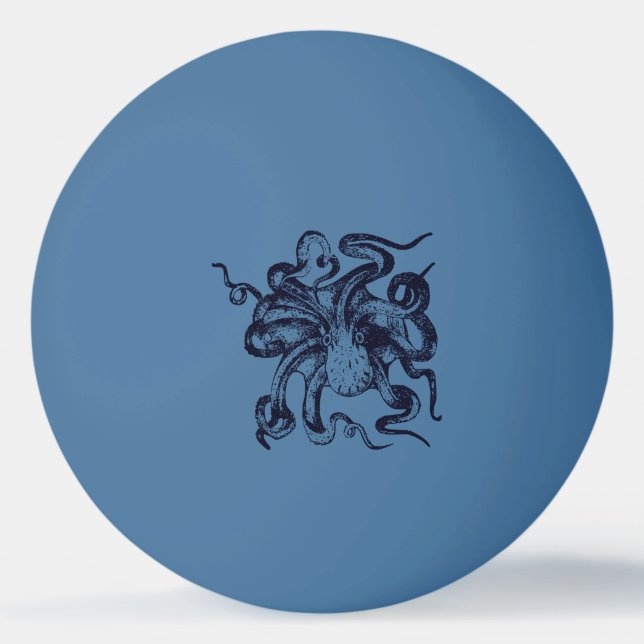 Octopus Ping Pong Ball (Front)