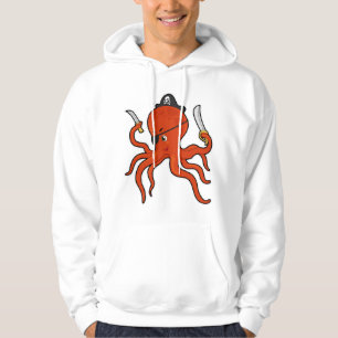 Octopus Pirate Pirate hat Hoodie