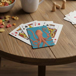 Octopus Playing Cards