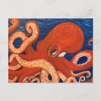 Octopus Postcard
